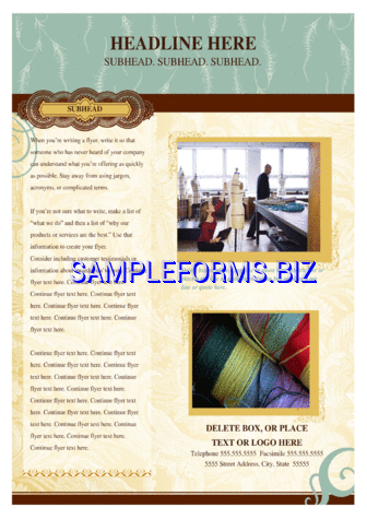 Business Flyer 1 dot pdf free