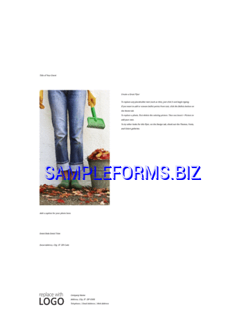 Business Flyer Template 1 pdf potx free