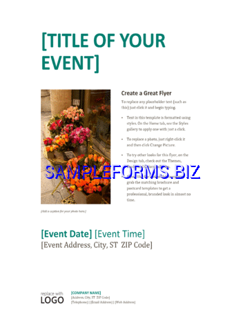Business Flyer Template 2 dotx pdf free